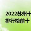 2022苏州十大春季旅游景区  苏州旅游十大景点排名
