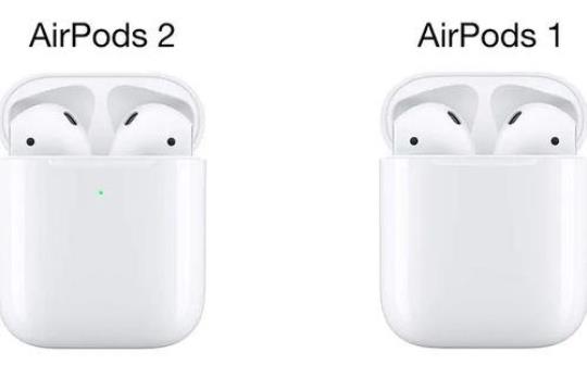 airpods一代和二代区别  airpods一代和二代区别 pro