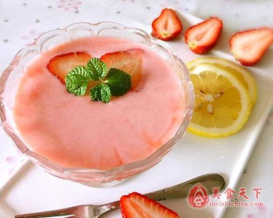 草莓酸奶的功效有哪些