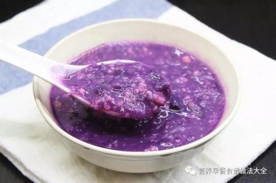 紫薯燕麦粥的家常做法
