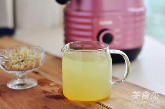 姜汤蜂蜜水的做法