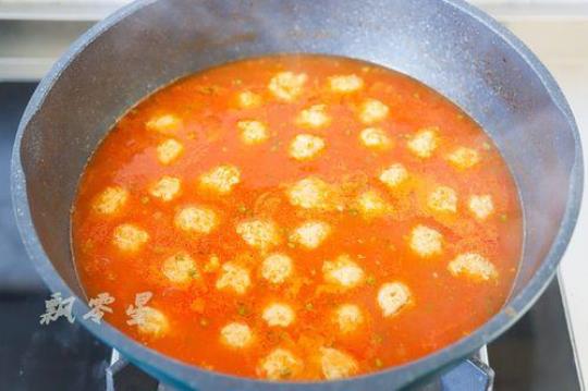 番茄丸子汤的做法