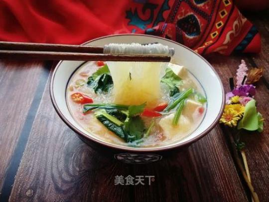 豆腐粉丝汤的做法