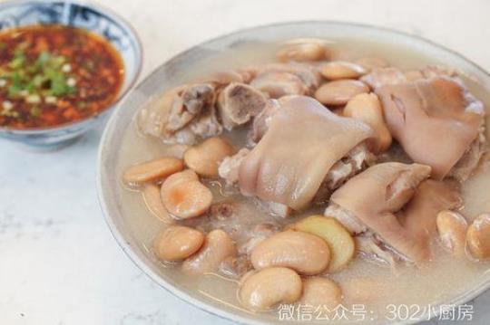芸豆猪脚汤的做法方法
