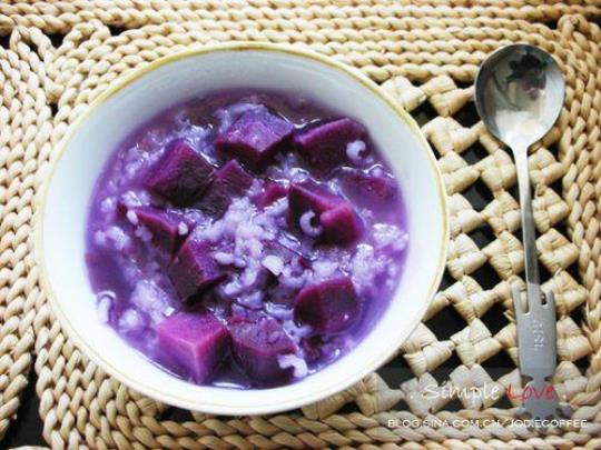 紫薯粥的功效有哪些？
