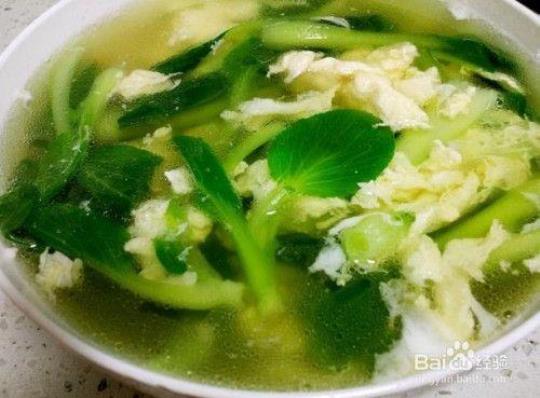 小白菜汤的做法介绍