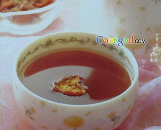 山楂桂枝红糖汤的制作方法