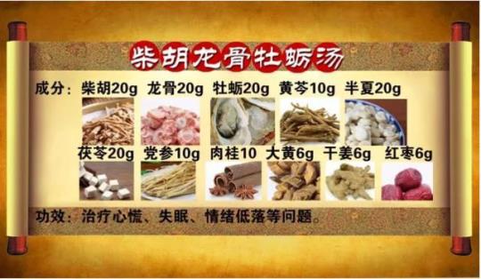 柴胡加龙骨牡蛎汤的做法和应用