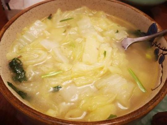 土豆白菜汤怎么做