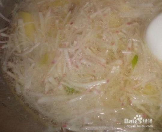 土豆白萝卜汤的做法