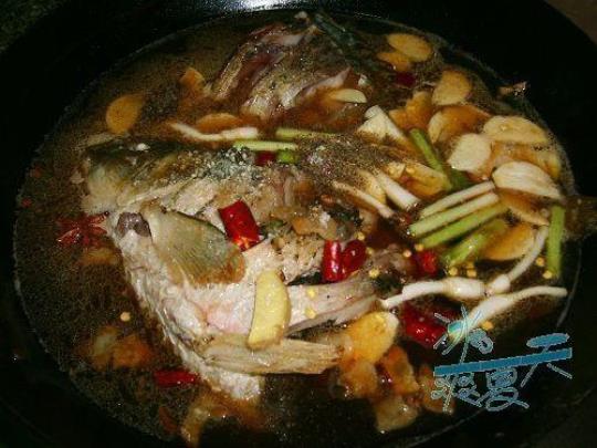 羊肉汤炖鱼的做法