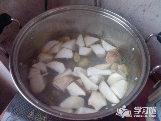 杏鲍菇鸡肉汤做法