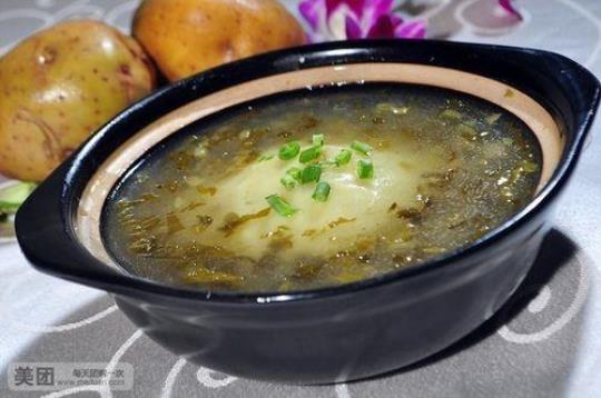 土豆酸菜汤怎么做好吃