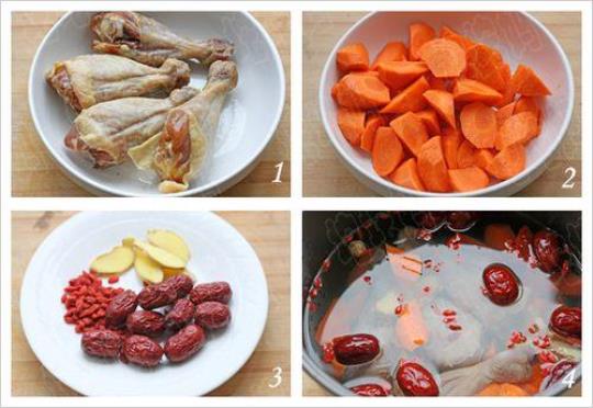 鸡肉红枣枸杞汤怎么做