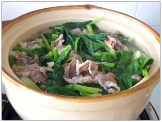 菠菜羊肉汤的简单做法