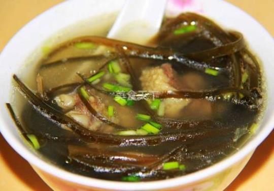 海带鸭肉汤的做法