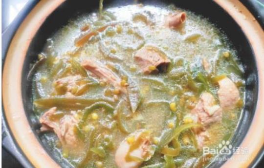 制作绿豆老鸭汤的方法