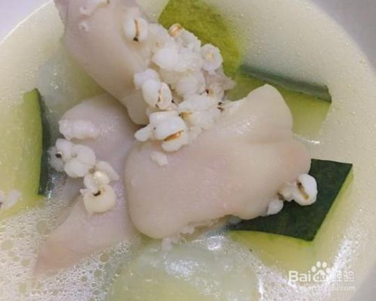 猪蹄冬瓜汤的做法是什么