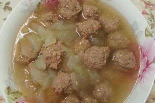 冬瓜羊肉丸子汤的简单做法