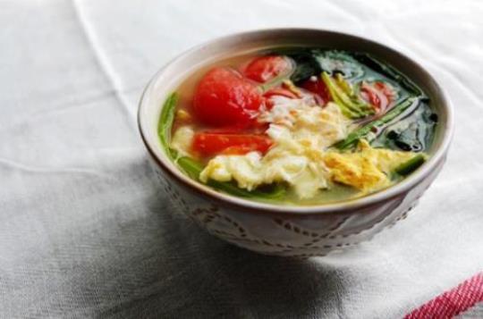 菠菜西红柿汤的做法是什么