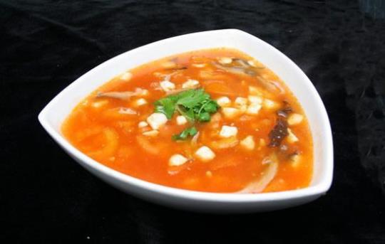 豆腐番茄汤的做法