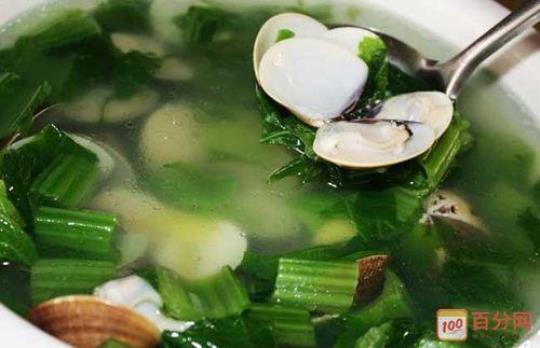 蛤蜊芥菜汤的做法是什么