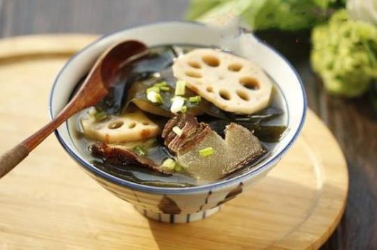 海带蘑菇藕片汤怎么做好喝呢
