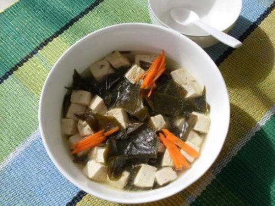 海带豆腐汤的营养在哪里