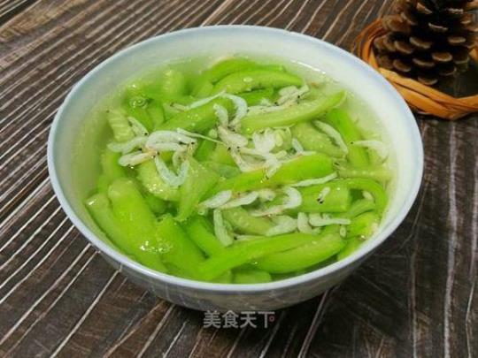 丝瓜虾皮猪肝汤的做法