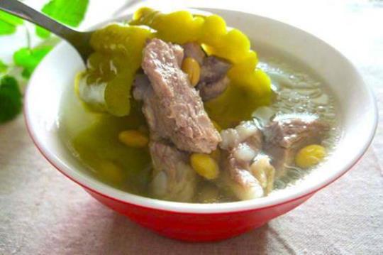 黄豆排骨苦瓜汤的做法有哪些？