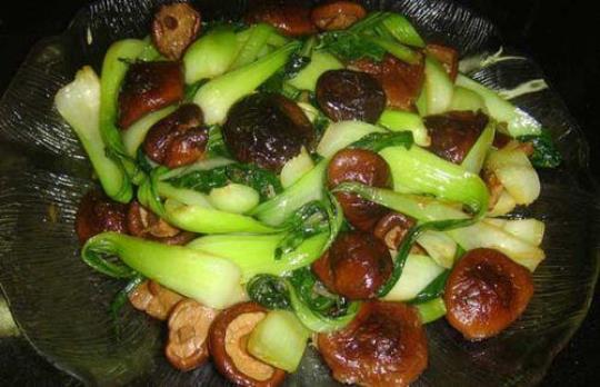 香菇油菜汤的做法
