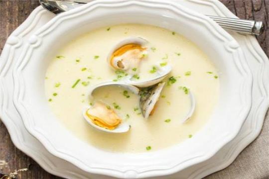 酥皮蛤蜊浓汤怎么做