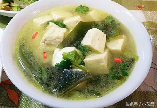 豆腐海带菠菜汤做法