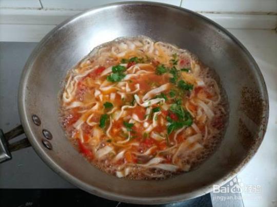 西红柿汤面条的做法是什么