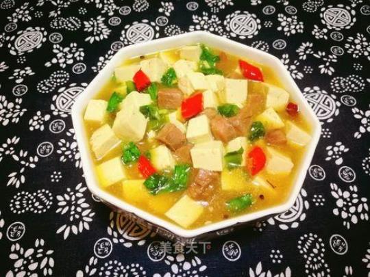 牛肉豆腐汤的做法是什么