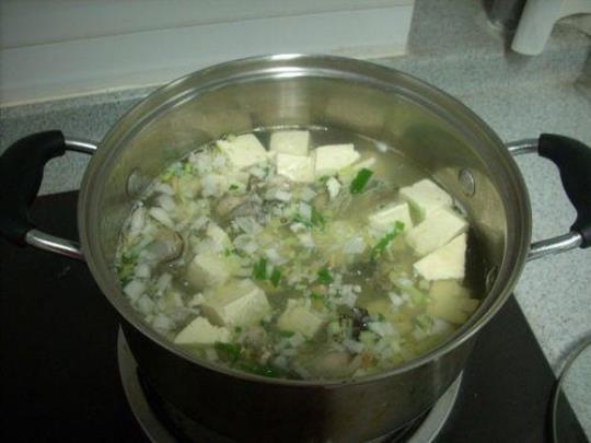 海蛎豆腐汤的怎么做？