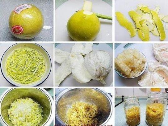 ?柚子皮做蜂蜜柚子茶的做法
