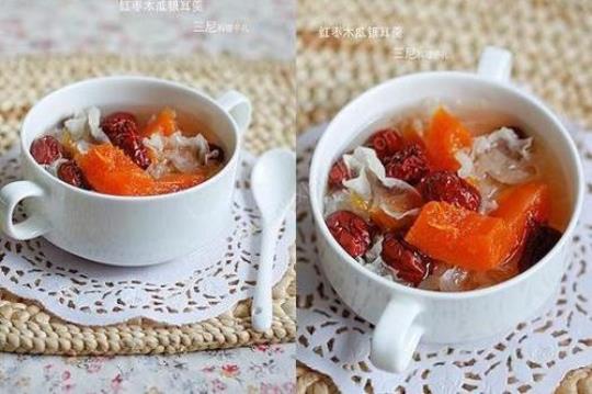 木瓜银耳红枣汤的功效和做法是什么