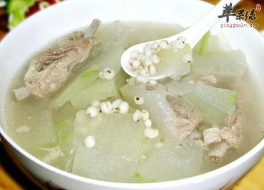 排骨冬瓜薏米汤的做法是什么