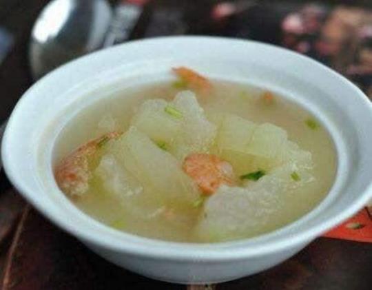 冬瓜排骨虾米汤的做法